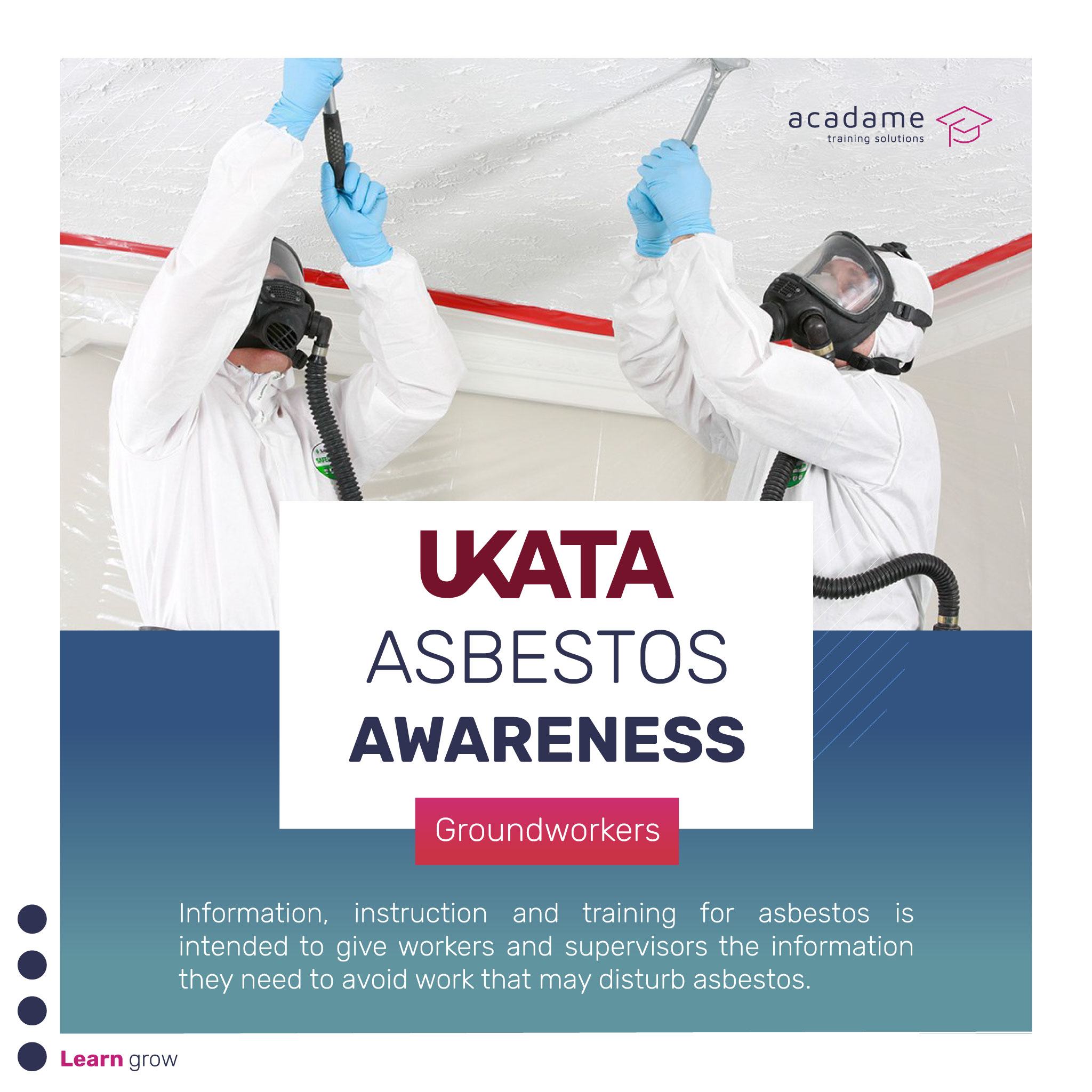 Mesmerizing Ukata Asbestos Awareness Background Concept