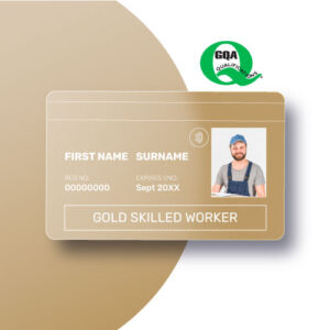 GQA gold skilled worker cscs card