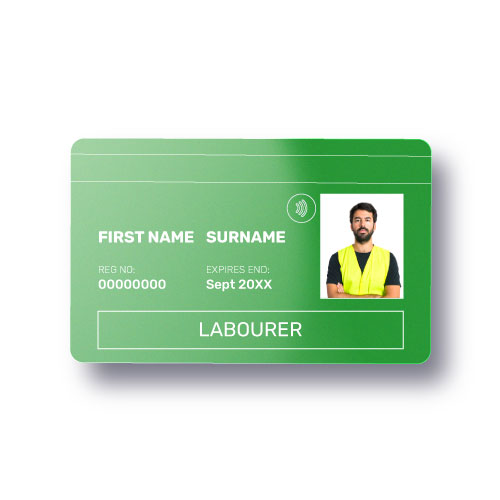 green labourer cscs card