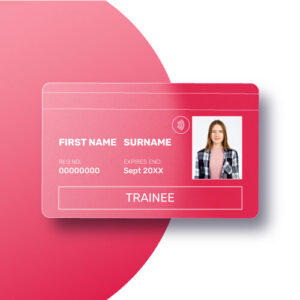 red trainee cscs card