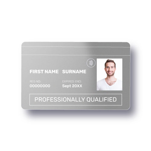 silver pqp cscs card