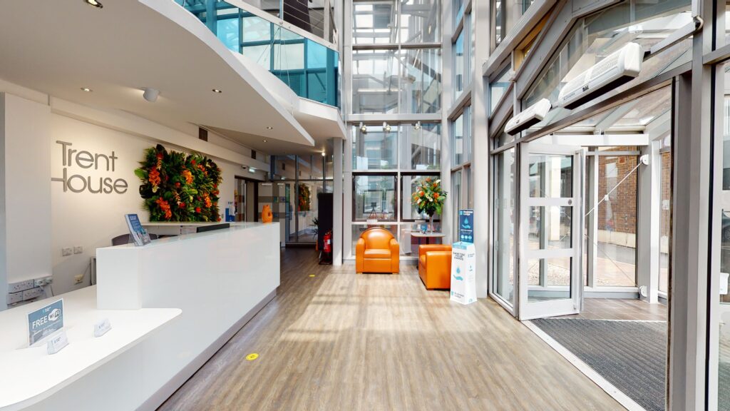 Inside reception area photo