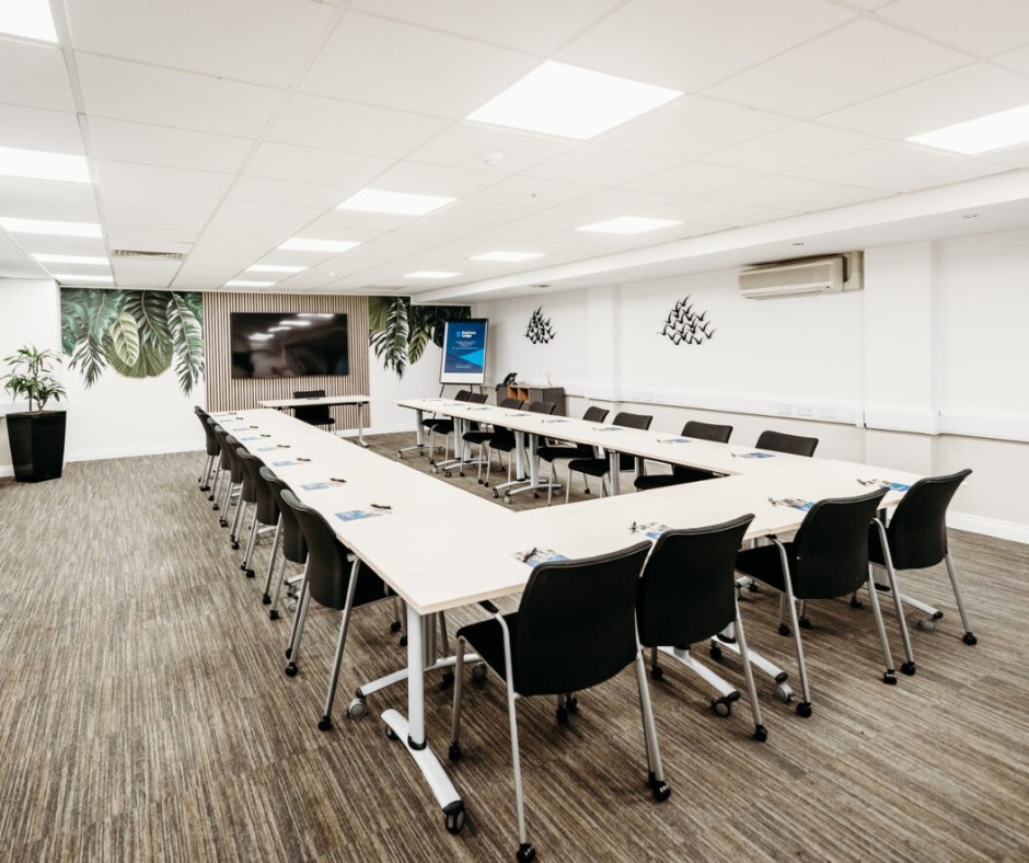 Photo of a conference room