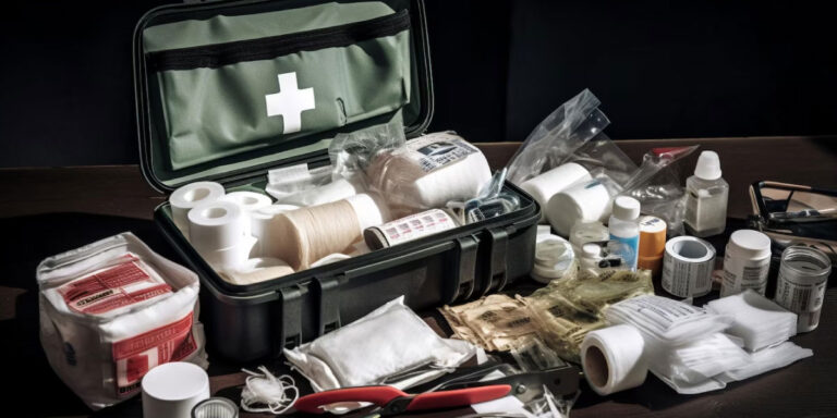 Photo of a first aid kit