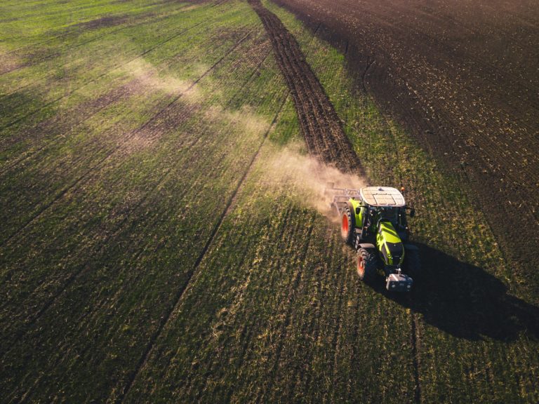 agricultural tractor