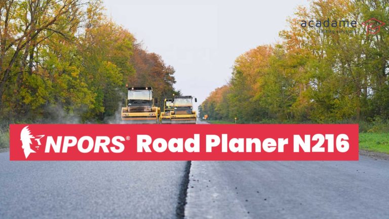 NPORS road planer training course image showing road planing machines resurfacing a carriageway during highway works